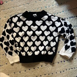 Gap heart sweater